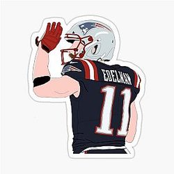 Julian Edelman Sticker