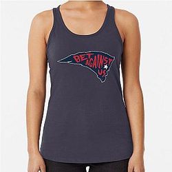 Julian Edelman Bet Against Us Racerback Tank Top