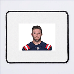 Offensive Commander Julian Edelman Mouse Pads