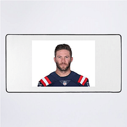 Offensive Commander Julian Edelman Mouse Pads