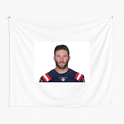 Offensive Commander Julian Edelman Tapestries