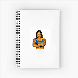 Title Holder Julianna Pena Notebook