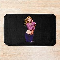 Julianne Hough An illustration by Paul Cemmick Bath Mat