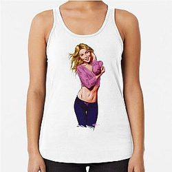 Julianne Hough - An illustration by Paul Cemmick Tank Top