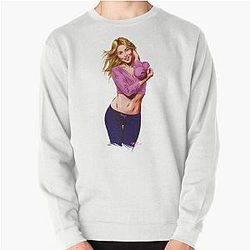 Julianne Hough An illustration by Paul Cemmick Pullover Sweatshirt