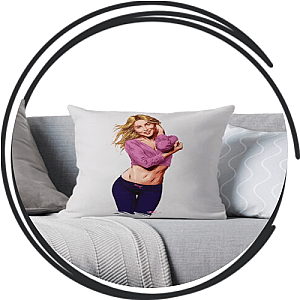 Julianne Hough Pillows Cover