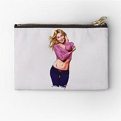 Julianne Hough - An illustration by Paul Cemmick Pouch