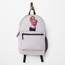 Julianne Hough An illustration by Paul Cemmick Backpack