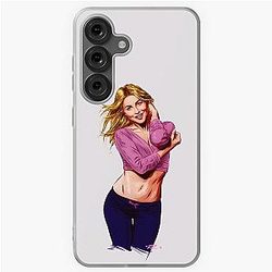 Julianne Hough - An illustration by Paul Cemmick Samsung Galaxy Case
