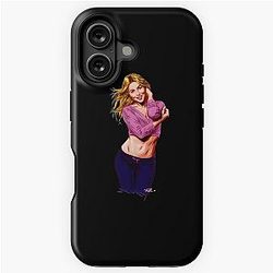 Julianne Hough T-Shirt Julianne Hough An illustration by Paul Cemmick iPhone Case