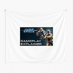 Jump Space is for 1 to 4 players Jump Space Tapestries