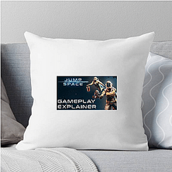 Jump Space is for 1 to 4 players Jump Space Pillows Cover