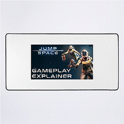 Jump Space is for 1 to 4 players Jump Space Mouse Pads