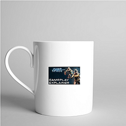 Jump Space is for 1 to 4 players Jump Space Mugs