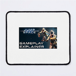 Jump Space is for 1 to 4 players Jump Space Mouse Pads