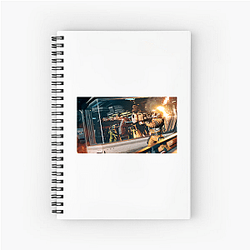 Jump Space's players are the crew of a spaceship Jump Space Notebook