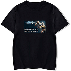 Jump Space is for 1 to 4 players Jump Space T-Shirts