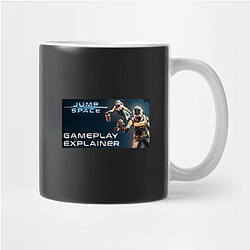 Jump Space is for 1 to 4 players Jump Space Mugs
