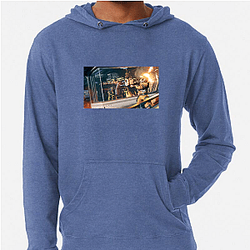 Jump Space's players are the crew of a spaceship Jump Space Hoodies