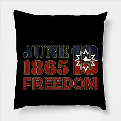 Juneteenth Pillows - Juneteenth real Pillow TP1002