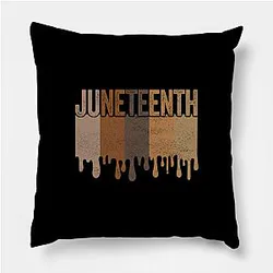 Juneteenth Pillows - Juneteenth Freedom Juneteenth Black History Juneteenth 1865 Civil Rights Juneteenth Day Emancipation Pillow TP1002