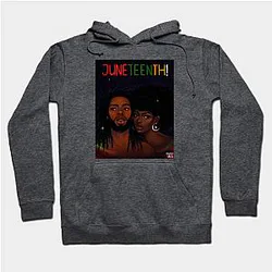 Juneteenth Hoodies - Happy Juneteenth! Hoodie TP1002