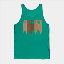 Juneteenth Tank Tops - Juneteenth Freedom Juneteenth Black History Juneteenth 1865 Civil Rights Juneteenth Day Emancipation Tank Top TP1002