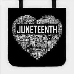 Juneteenth Bags - Juneteenth Heart Tote TP1002