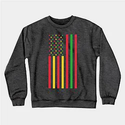 Juneteenth Sweatshirts - Juneteenth african american Flag Freedom Equality Sweatshirt TP1002