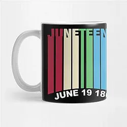 Juneteenth Mugs - Juneteenth Retro 90s Vibe Mug TP1002