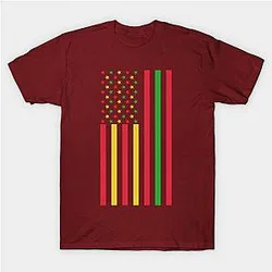 Juneteenth T-Shirts - Juneteenth african american Flag Freedom Equality T-Shirt TP1002