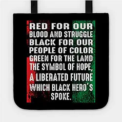 Juneteenth Bags - Juneteenth Tote TP1002
