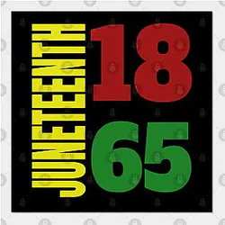 Juneteenth Posters - Juneteenth 1865 Black Proud African American Poster TP1002