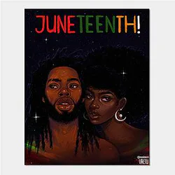 Juneteenth Posters - Happy Juneteenth! Poster TP1002