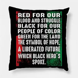 Juneteenth Pillows - Juneteenth Pillow TP1002