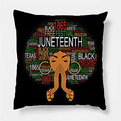 Juneteenth Pillows - Juneteenth Pillow TP1002