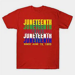 Juneteenth T-Shirts - Juneteenth 06 19 Is My Independence Free T-Shirt TP1002