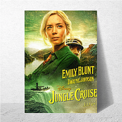 Jungle Cruise is set in the Amazon jungle Jungle Cruise Posters