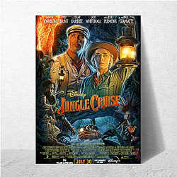 Jungle Cruise is an adventure film Jungle Cruise Posters