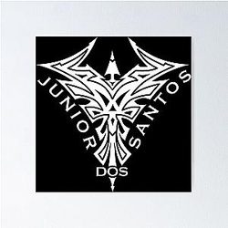 Junior dos Santos UFC MMA Heavyweight Poster