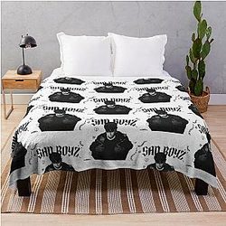 Junior H Sad Boyz Tour Throw Blanket