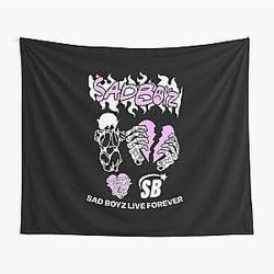 Junior H Merch Sad Boyz Tapestry
