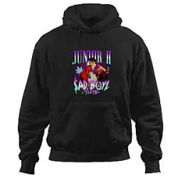 Junior H Hoodies – Neon Streetwear Sad Boyz Edition