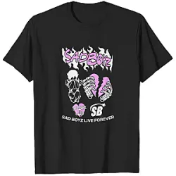 Junior H T-shirts – Broken Heart Sad Boyz Forever