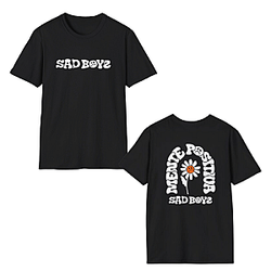 Sad Boys Flower DTNK0505 Junior H T-Shirts