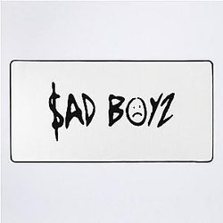 junior h merch sad boyz Desk Mat