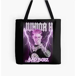 Junior H Design All Over Print Tote Bag