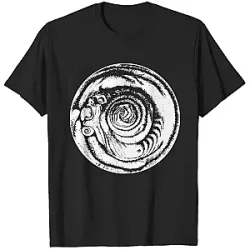 Junji Ito T-Shirt - Uzumaki Spiral Curse Edition