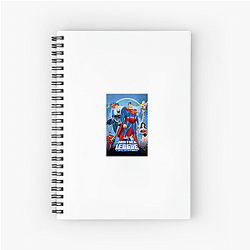 Superhero Team Justice League Unlimited Notebook