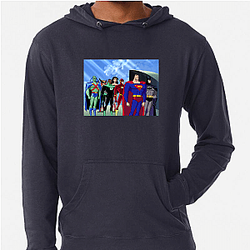 Ultimate Heroes Justice League Unlimited Hoodies